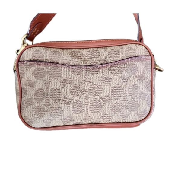 Coach Willow Crossbody Camera Bag In Signature Canvas Pre-owned - Picture 5 of 12
